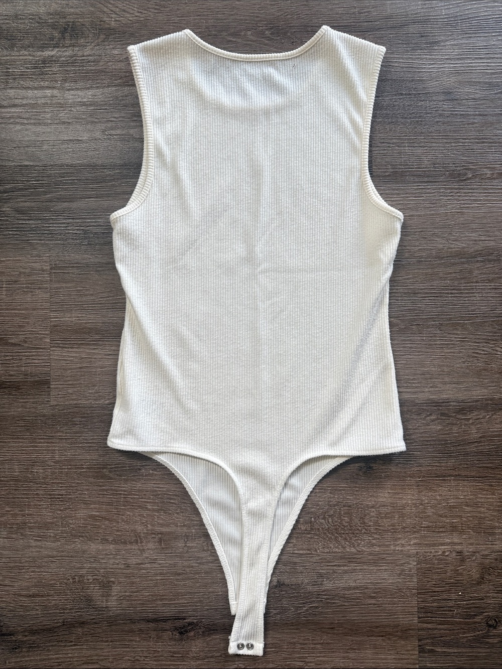 AE Soft Ribbed Sleeveless Bodysuit - Picture 5 of 5